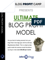 Blog-Ultimate Blog Profit - John Chow