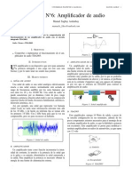 Practica N 6 - Amplificador de Audio