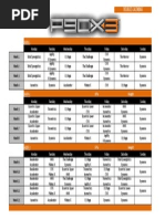 P90X3 Calendar Doubles