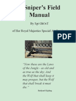 A Sniper'S Field Manual: by SGT Ghost of Her Royal Majesties Special Air Services