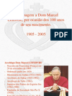 Homenagem Dom Marcel Lefebvre