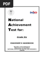 Nat Examiners Handbook Grade 6 2013