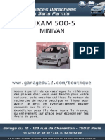 Aixam Minivan 500-5 Pieces