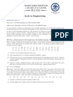 Probabilistic Methods in Engineering: Exercise Set 4