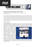 Improving Sand Control With Wet Tensile Testing