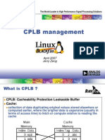 CPLB Management