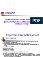 Romania: Şoimari Village General Secondary School, Prahova County