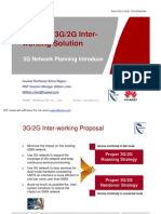HUAWEI 3G - 2G Inter Working Solution