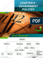 ECO 415 CH 8 Govt Policies