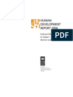 Human Development Report 2004 - Cultural Diversity