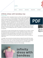 Infinity Dress With Bandeau Top