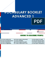 Vocabulary Booklet - PPT Ad1-Ad2