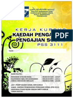 Tajuk:: Pismp Kajian Sosial Sem 6/2013 Kaedah Pengajaran Pengajian Sosial (Pss 3111) Puan Hajah Anisah Binti Harun