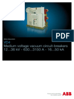 ABB Medium Voltage Vacuum Circuit-Breakers VD4