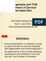 Pathogenesis and TCM Treatment of Cervical Herniated Disc: East West Healing Center by Dr. Leon Chen