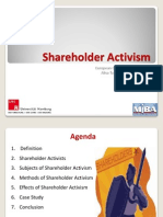 Shareholder Activism FINAL