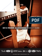 2013 Fender Accessories ProductGuide