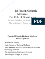 Essential Facts in Geriatric Medicine