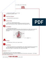 Adult Child Infant CPR Steps