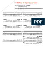 Calendario Liga FMDS Basket Masculino 2009/2010