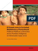 Bello Luis Estado Ante Sociedad Multietnica Pluricultural