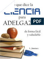 Lo Que Dice La Ciencia para Adelgazar - L Jimenez