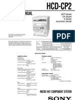 Sony HCD-CP2