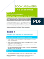 Economics Edexcel As Unit 1 Workbook Answers