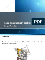 Local Anesthesia Techniques