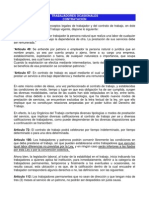 De Las Personas y El Derecho Del Trabajo