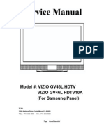 Vizio GV46l HDTV Service Manual