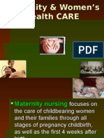 Introduction To Maternity Nursing