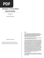 Islamic Creed and Spirituality PDF