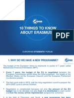 10 Things To Know About Erasmus +