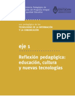 Eje 1 - Reflexión Pedagógica