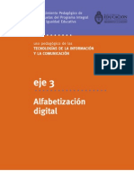 Eje 3 - Alfabetización Digital