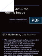 A2 Unit 3 Art and The Moving Image: German Expressionism