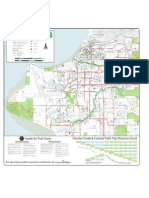 Anchorage Trails: Chester Creek & Coastal Trails Trip Distance Chart Guide For Trail Users