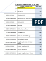 Jaquar Bathroom Fittings Pricelist