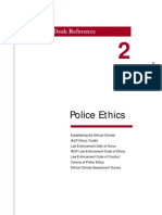 Police Ethics: Police Chiefs Desk Reference