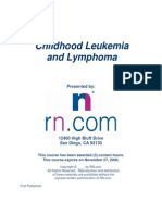 Childhood Leukemia TAB Course20061113