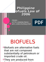 Philippine Biofuels Law of 2006