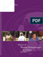 Voices of Women Entrepreneurs in Ghana (April 2007)