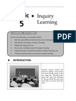 Topic 5 Inquiry Learning