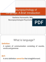 Neuropsychology of Language - Vasileios Karavasilis