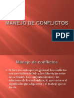 Manejo de Conflictos