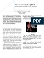 3D Kinematic Analysis by Bodymech: A Matlab Based Open Source Software Package For Research and Education