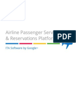 Brochure ITA Airline Passenger Service and Reservations Platform