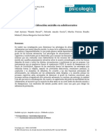 Afrontamiento e Ideación Suicida en Adolescentes