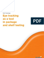 Eye Tracking As A Tool in Package and Shelf Testing